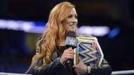 Becky Lynch as the Smackdown Women's Champion